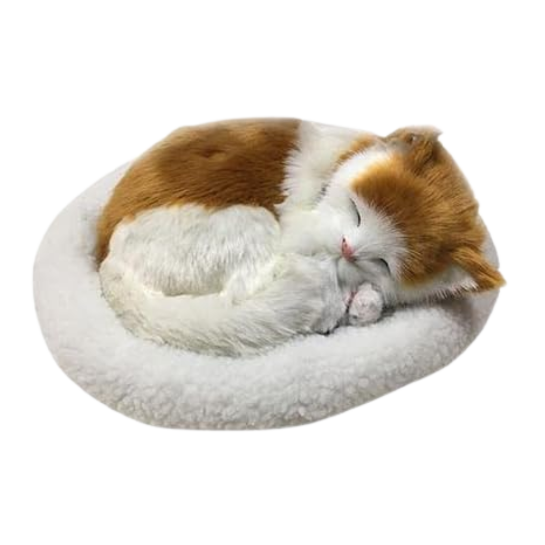 Breathing Cat Decorative Desk Companion