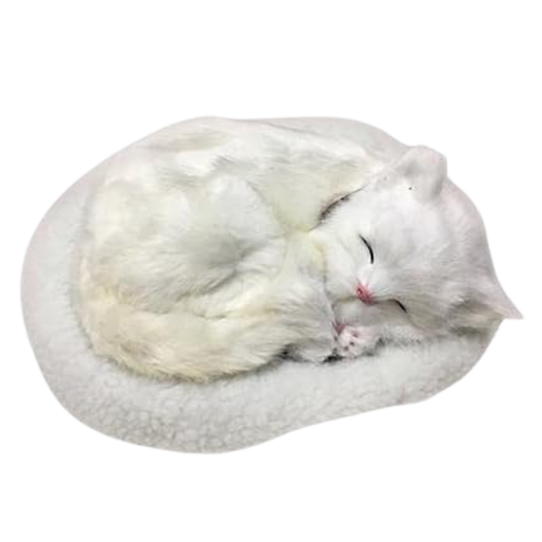 Breathing Cat Decorative Desk Companion