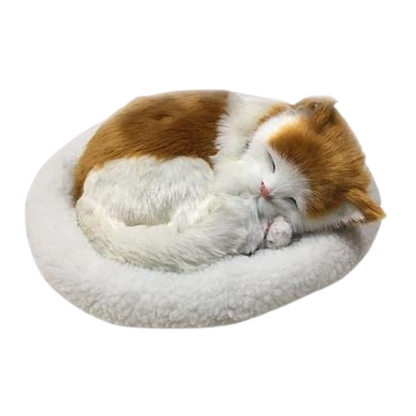 Breathing Cat Decorative Desk Companion
