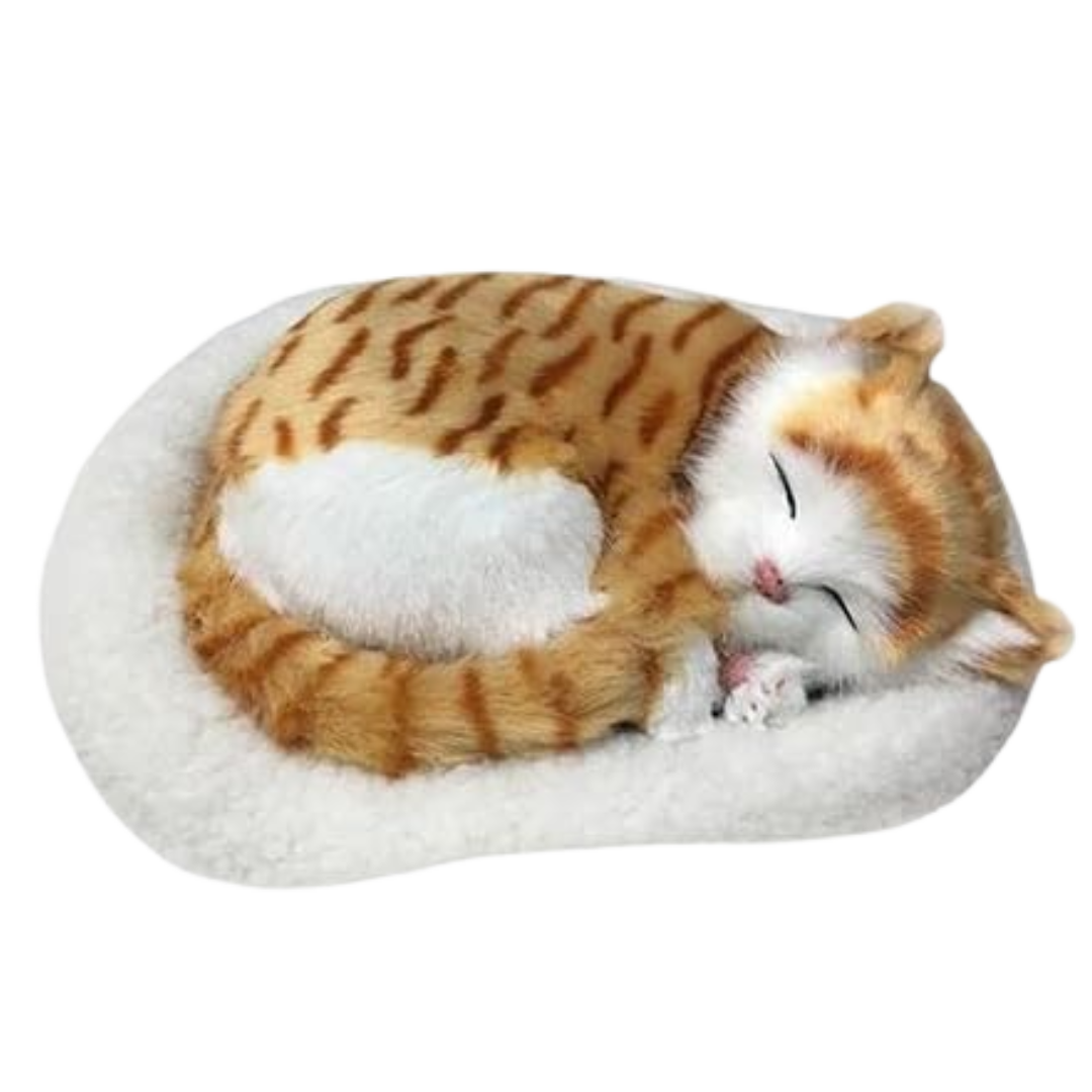 Breathing Cat Decorative Desk Companion