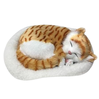 Breathing Cat Decorative Desk Companion