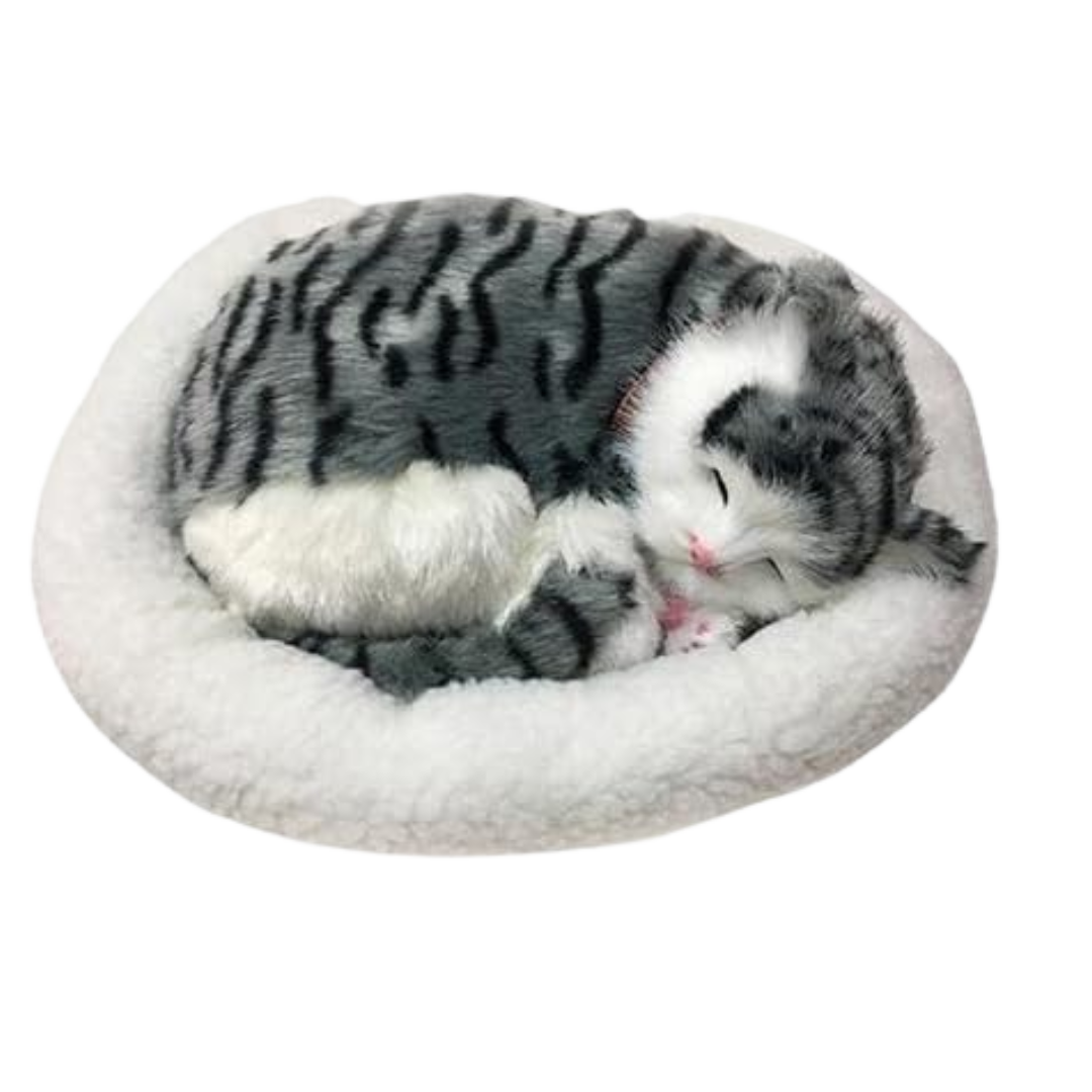 Breathing Cat Decorative Desk Companion